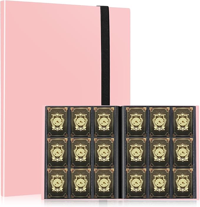 Card Binder, EDUDIIU 9 Pockets Premium Trading Card Binders, Cards Collection by Unknown