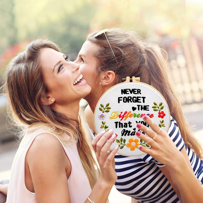 Haootadiy Beginner Embroidery Kit - Image 7