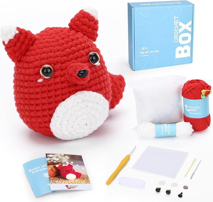 Crochet Kit for Beginners by CROCHETBOX