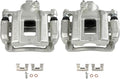 SCITOO 18B5540 18B5541 Rear Left & Right Disc Brake Calipers Assembly w/Bracket For Cadillac For ATS 2013-2019,For Cadillac For CTS 2014-2019
