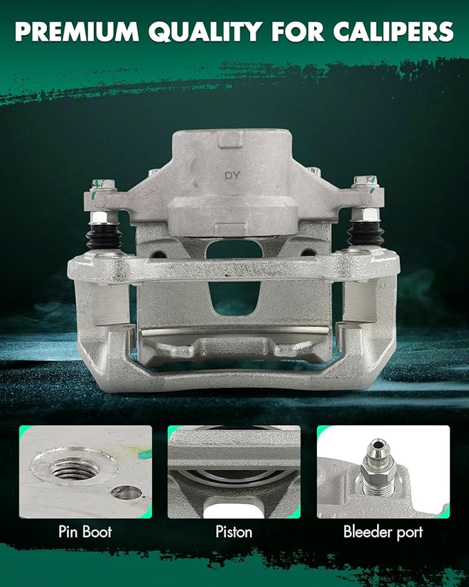 SCITOO Front Left Brake Caliper With Bracket 19B7324 Compatible For Hyundai For Sonata 2015-2019,For Kia For Optima 2016-2020