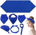 Suhine 100% Cotton Solid Bandanas Blank Bandanas Multifunctional Headband Scarf by Suhine