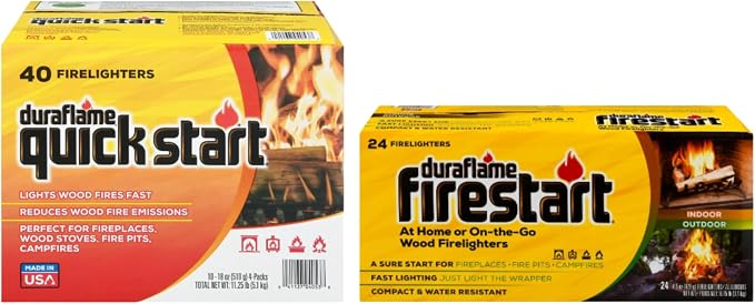 Fire Starter for Indoor and Outdoor Use by Duraflame