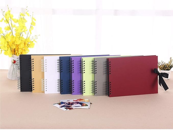 Vienrose Scrapbook Album 80 Pages, DIY Photo Album - Image 8