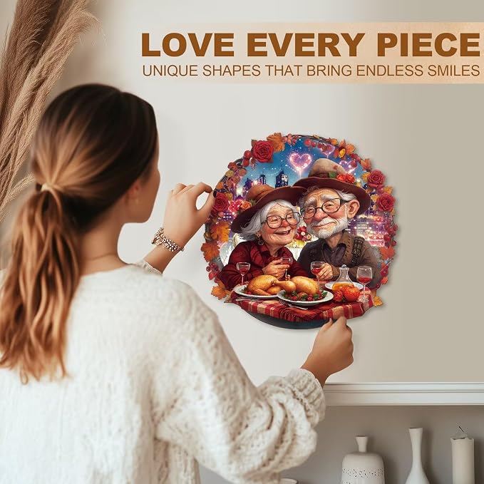 Romantic Grandma Grandpa Love Puzzles Adults Gifts - Image 6