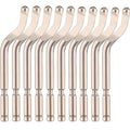 10PCS Cobalt Deburring Blades BS1018 S100 - High-Speed Steel Burr Removal Tool for Metal, Stainless Steel, Copper, Aluminum, Plastic, and High-Hardness Materials