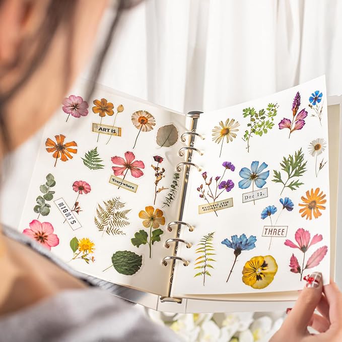 320 PCS Flower Stickers - Image 3