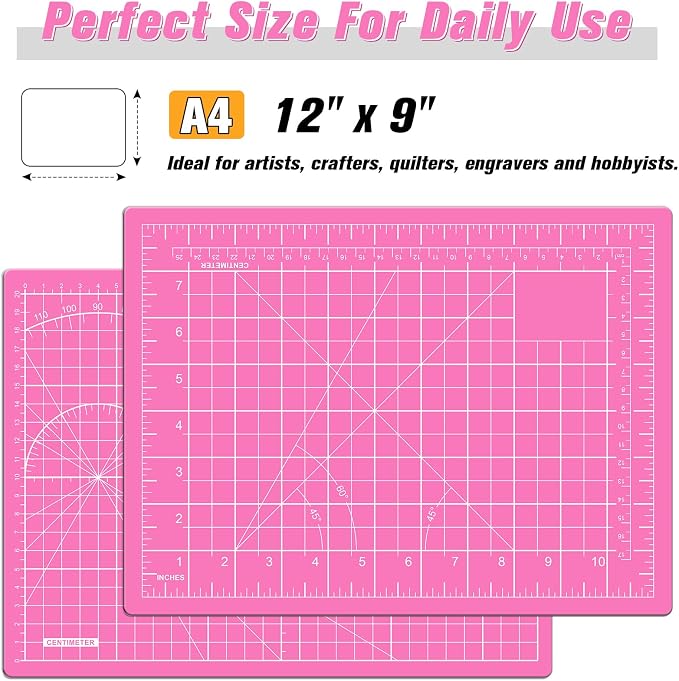 DIYSELF Cutting Mat 9in×12in, Cutting Mats - Image 2