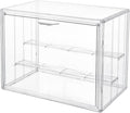 Attelite Clear Acrylic Display Case, 3 Tier Display Shelf by Attelite