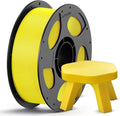 ANYCUBIC PETG Filament 1.75mm, 3D Printer Filament, Dimensional Accuracy +/- 0.02mm, Exceptional Toughness, Print with Most FDM 3D Printers, 1KG Reusable Spool, Classic Yellow