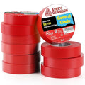 Avery Dennison Electrical Tape, 10 Rolls General Use PVC Electric Tape, UL/CSA Listed ¾ in x 66 ft Insulating Vinyl Tape for Electrical, Repairs, Automotive and Equipment, EE-100, Red