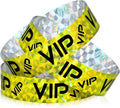 Teling 500 Pack VIP Plastic Wristbands Bracelets Party for Events VIP Custom Wristbands Plastic Bracelets Tear proof Waterproof Wrist Bands Arm Bands for Events Concerts