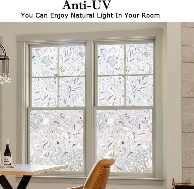 Kromapolis Window Film, Window Privacy Film, Vinyl Glass Covering, Stained - Image 5