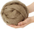 3.4oz Wool Roving, Needle Felting Wool Military Olive, Wool Roving by %22VNAKER%22+Flagship