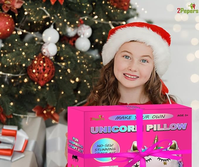 Make Your Own Unicorn Pillow Kit Arts and Crafts - Image 6