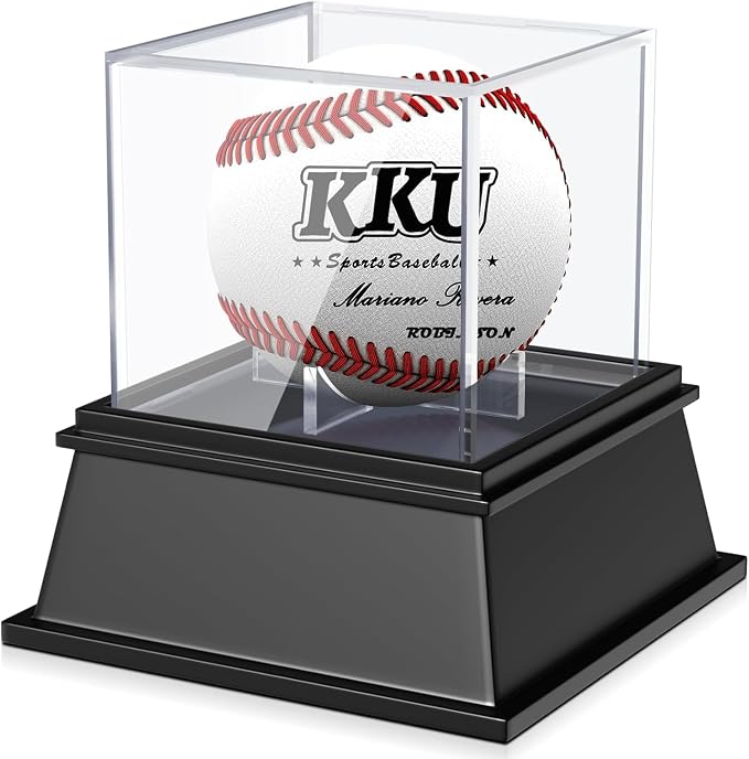 KKU Baseball Display Case, Baseball Holder by KKUprotectanddisplayyourtreasures