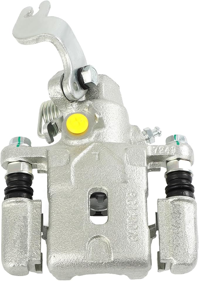 cciyu Rear Left Brake Caliper Assembly w/Bracket 19-B2854 2001 2002 2003 2004 For Hyundai For Elantra,2003 2004 For Hyundai For Tiburon,2004 2005 For Kia For Spectra,2005 For Kia For Spectra5