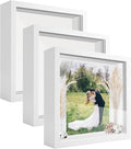 12x12 Shadow Box Frame Display Case by TOUYINGER
