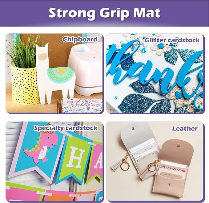 HTVRONT Strong Grip Cutting Mat, 2 Pack Cutting Mat 12x12 Compatible - Image 3