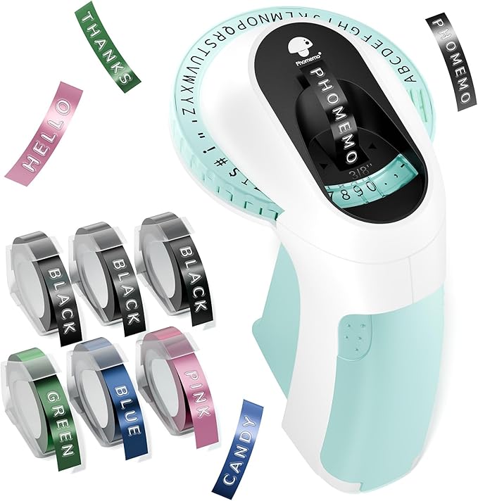 Phomemo Embossing Label Maker Machine by Phomemo