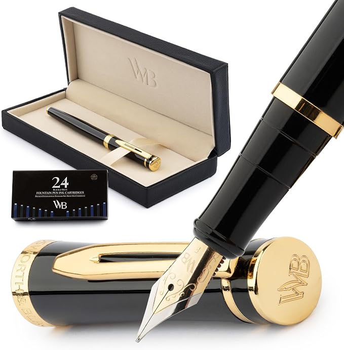 Wordsworth & Black Fountain Pen Set by WordsworthBlack