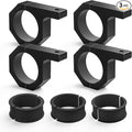Nilight 4PCS Roll Bar Clamps Mounting Brackets LED Light Mount Clamp Tube Lights Mounts Fit on 2.135" 2.25" 2.375" 2.5" Bull Bars Roof Racks Rolls Cages for ATV UTV Truck