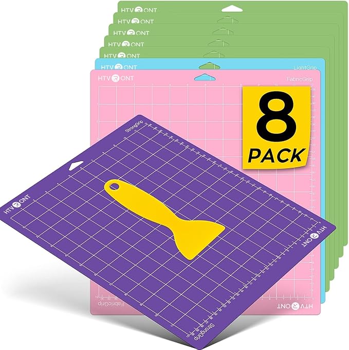 HTVRONT Cutting Mat, Variety Adhesive Sticky Cutting Mats Accessories by HTVRONT