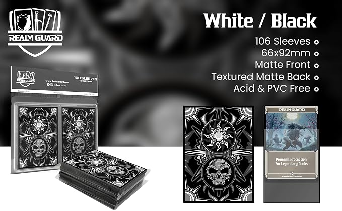 100ct Textured Matte TCG/MTG Card Art Sleeves - Image 3