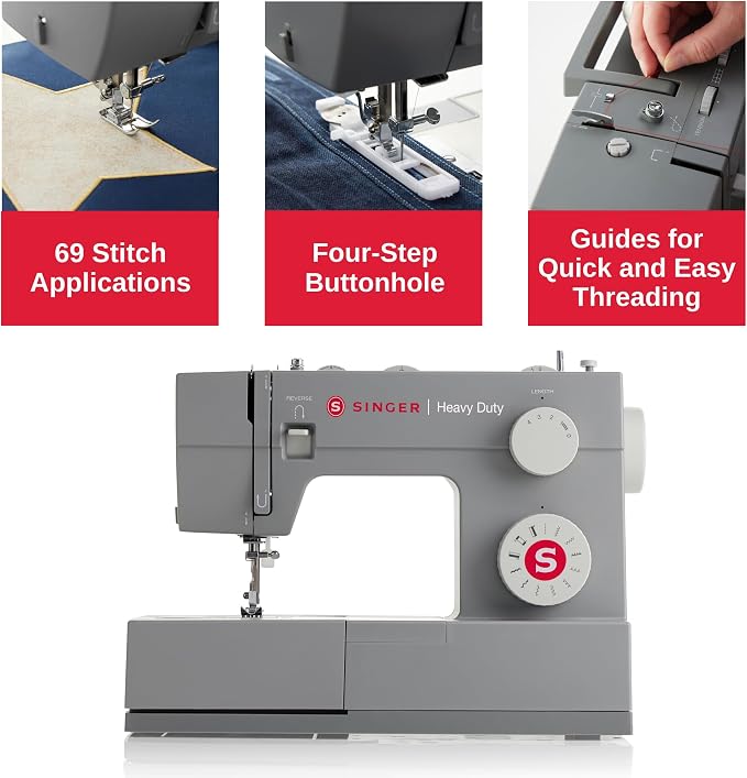 SINGER® 4411 High Speed Heavy Duty Sewing Machine - Image 6