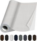 Fabric Repair Patches, 17X158 Inch Self-Adhesive Suede Patches Tape Durable, DIY Large Fabric Repair for Sofa, Couches, Furniture, Chair, Clothing （17X158 Inch, Beige）