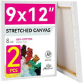 PHOENIX 9x12 Inch Pack of 2 Canvas by PHOENIX