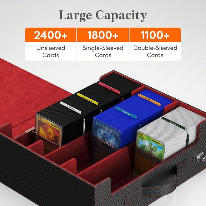 Lifewit Trading Card Storage Box - Image 2