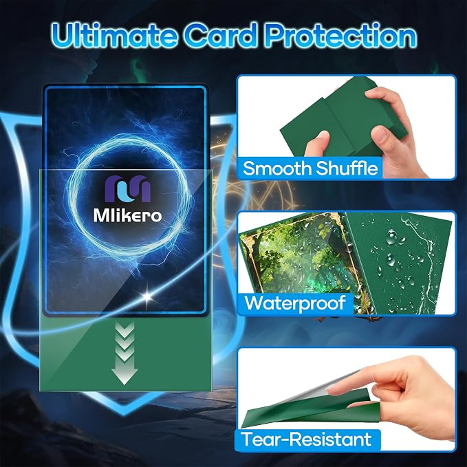 500 Count Card Sleeves, Matte Magic Card Sleeves, Smooth Shuffle & Tear - Image 4