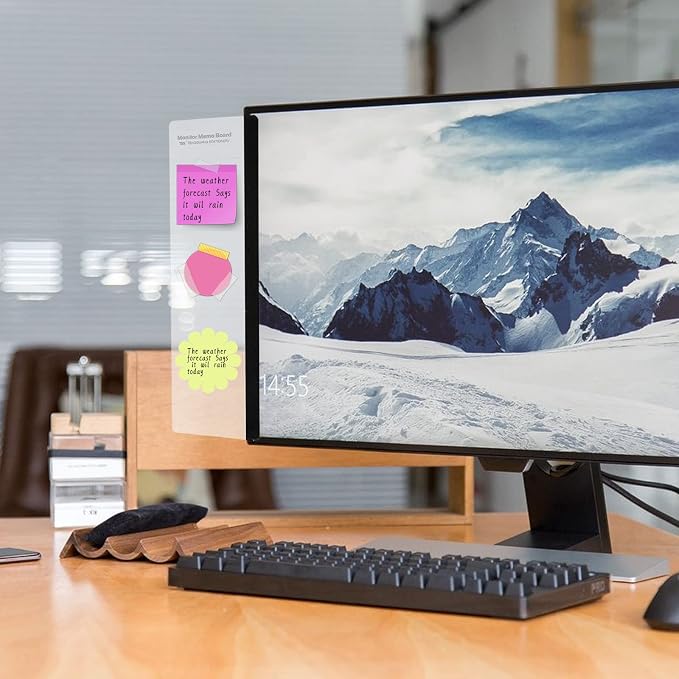 Office Desk Accessories 3pcs Multifunction Computer Monitor Memo Board - Image 6