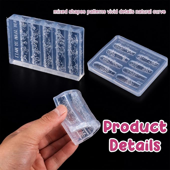 3D Silicone Nail Molds - Image 7
