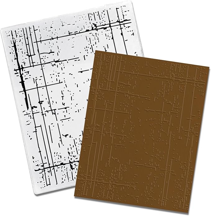 Threetols 3-D Textured Impressions Embossing Folder, Dot Background Embossing - Image 6