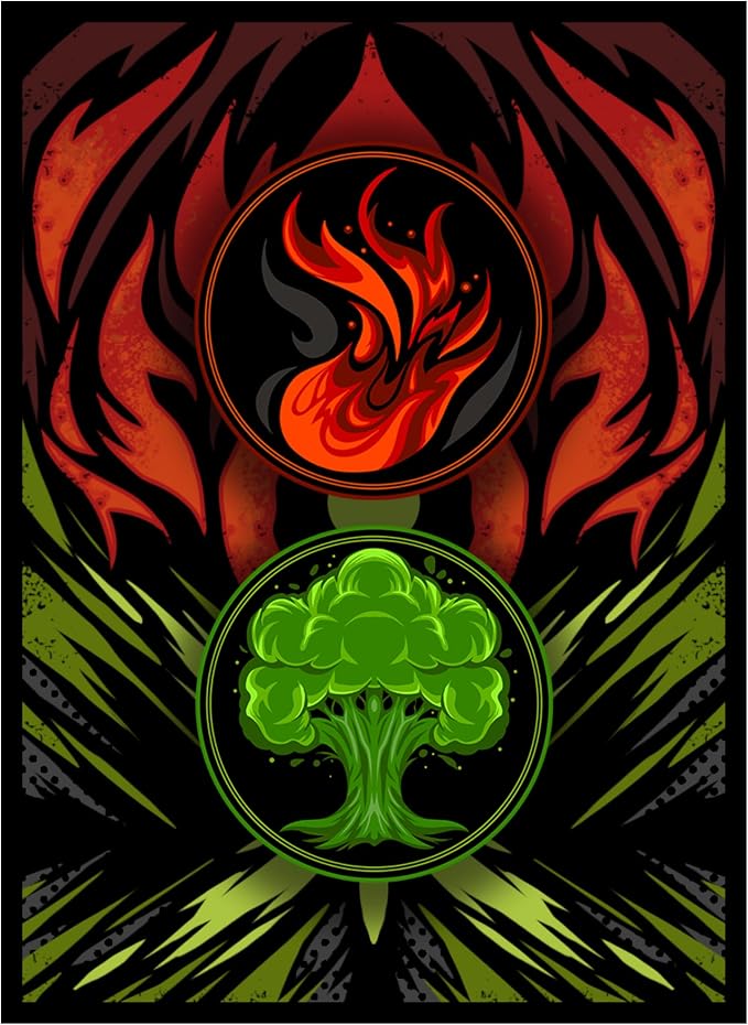 100ct Textured Matte TCG/MTG Card Art Sleeves by RealmGuard