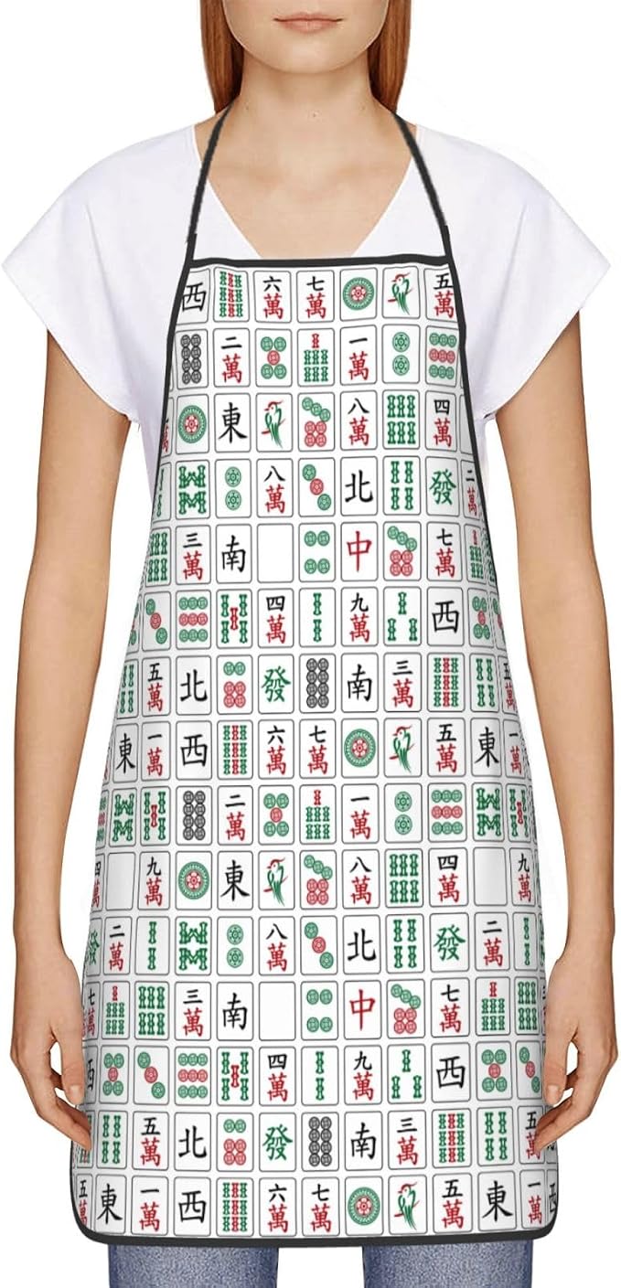 Apron Cooking Chef Work Shop Women Men Baking Decorations Painting Bbq Grilling - Image 3