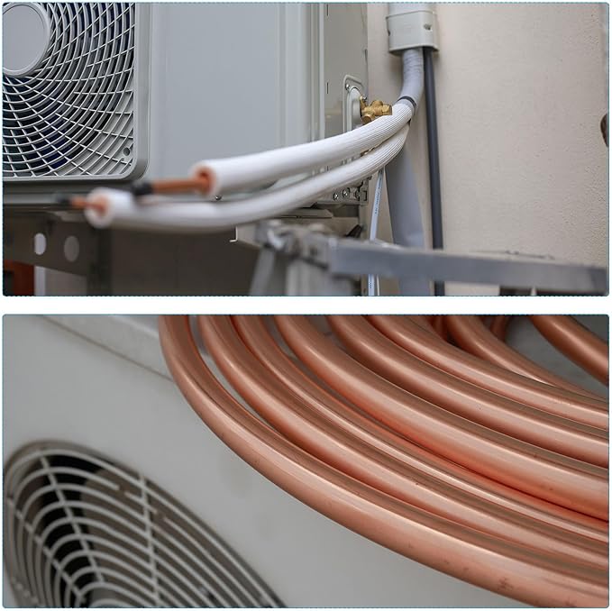 MECCANIXITY Spring Tube Bender OD 15mm/0.59" Steel Spring Pipe Copper Tubes 1100mm/43.31" Long for 3/4" Copper Pipe(19mm) in Home Renovations,Electrician Wiring Bending Pipe(insert-pipe use)