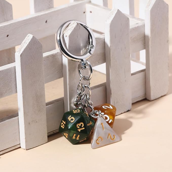 Dice Bag Charms Keychain for Women Men - Image 5