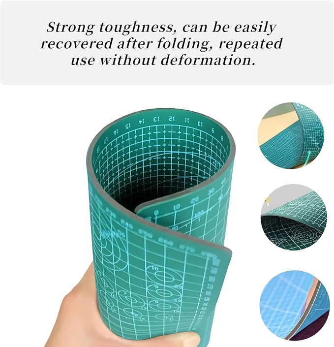 A5 Self-Healing Cutting Mat, Small Cutting Mat, Professional Double Sided - Image 5