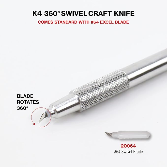 Excel Blades K4 Swivel Craft Knife - Image 4