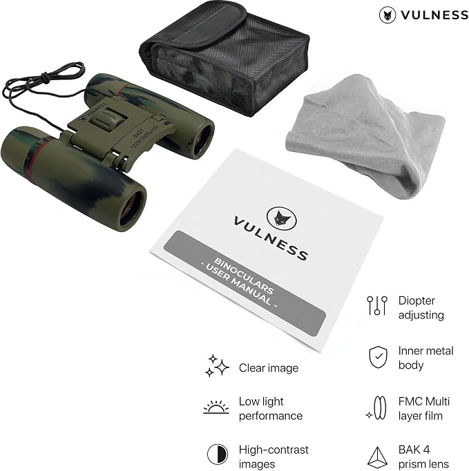 Small Binoculars for Adults | Cruise Ship Essentials Camping Bird Watching - Image 5