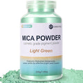 Mica Powder, 7.05OZ（200g）, Light Green Mica Powder Pigment by CHANGTIKEJIWelcomeYouOrder