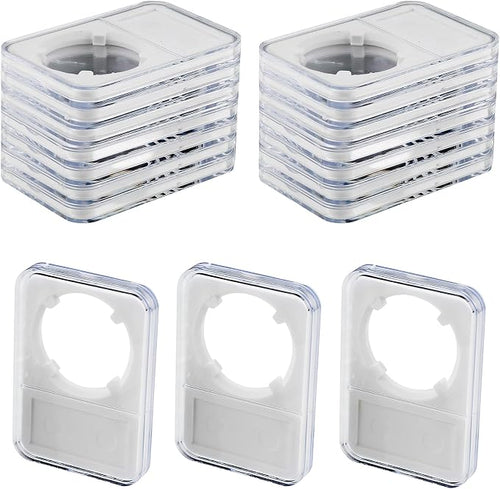 10-Pack Coin Slab Display Holder, Storage Case by Jwodo