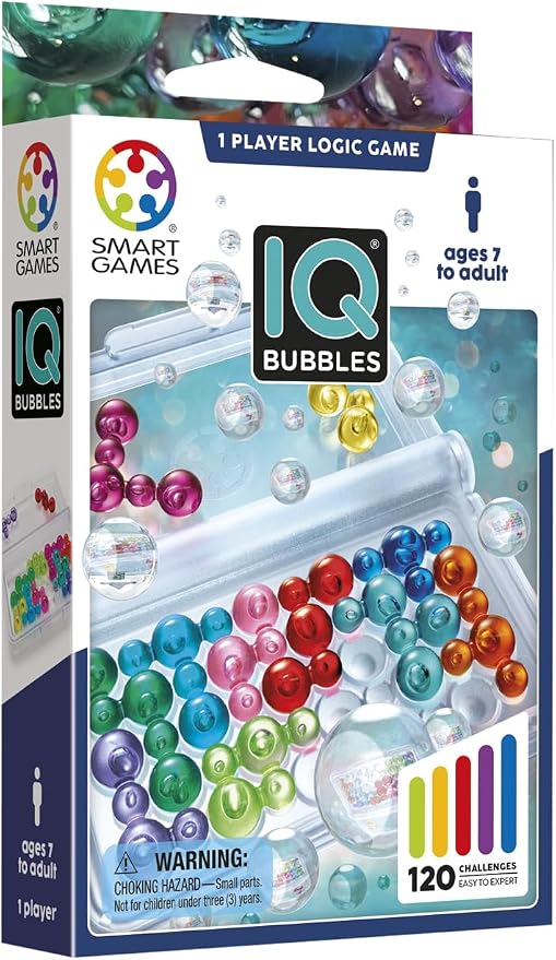 SmartGames IQ Bubbles | Boost Logic and Problem Solving Skills | 120 Challenges - Image 3