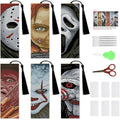 NEGEKFKX 6 Pcs Horror Cross Stitch Bookmark Kit by NEGEKFKX