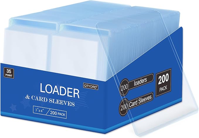 400 Card Sleeves by QTYORD