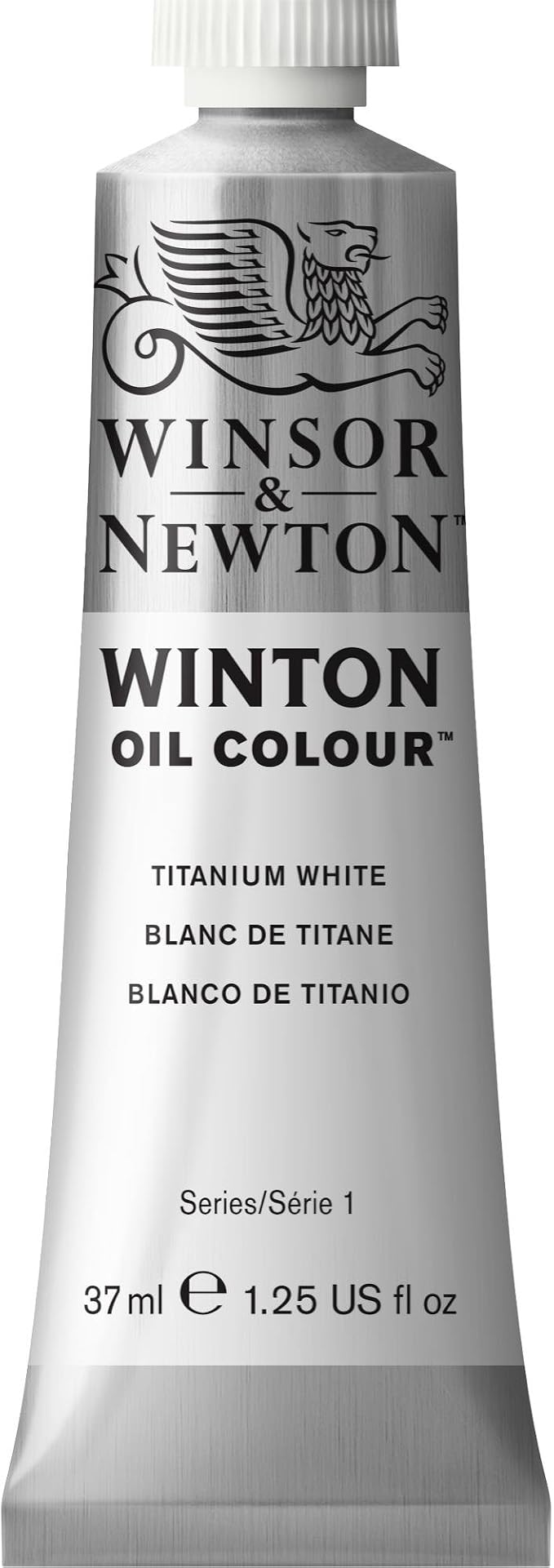 Winsor & Newton Winton Oil Color, 37ml Tube, Titanium White by WinsorNewton