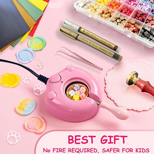 MONVICT 732 Pcs Wax Seal Stamp Kit - Image 2